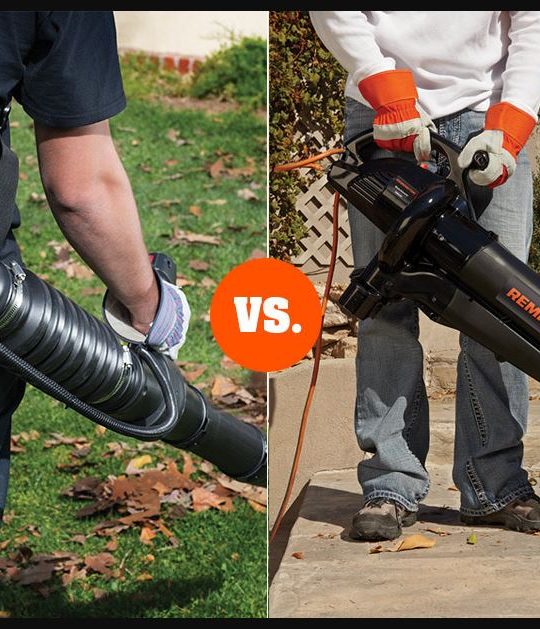 Are Gas Leaf Blowers Better than Electric